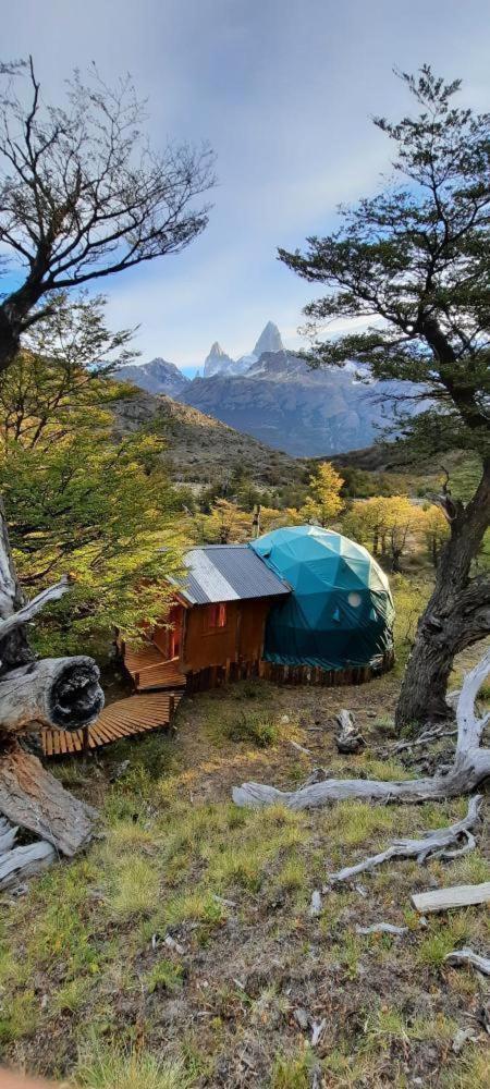 ホテル Patagonia Eco Domes エル・チャルテン エクステリア 写真