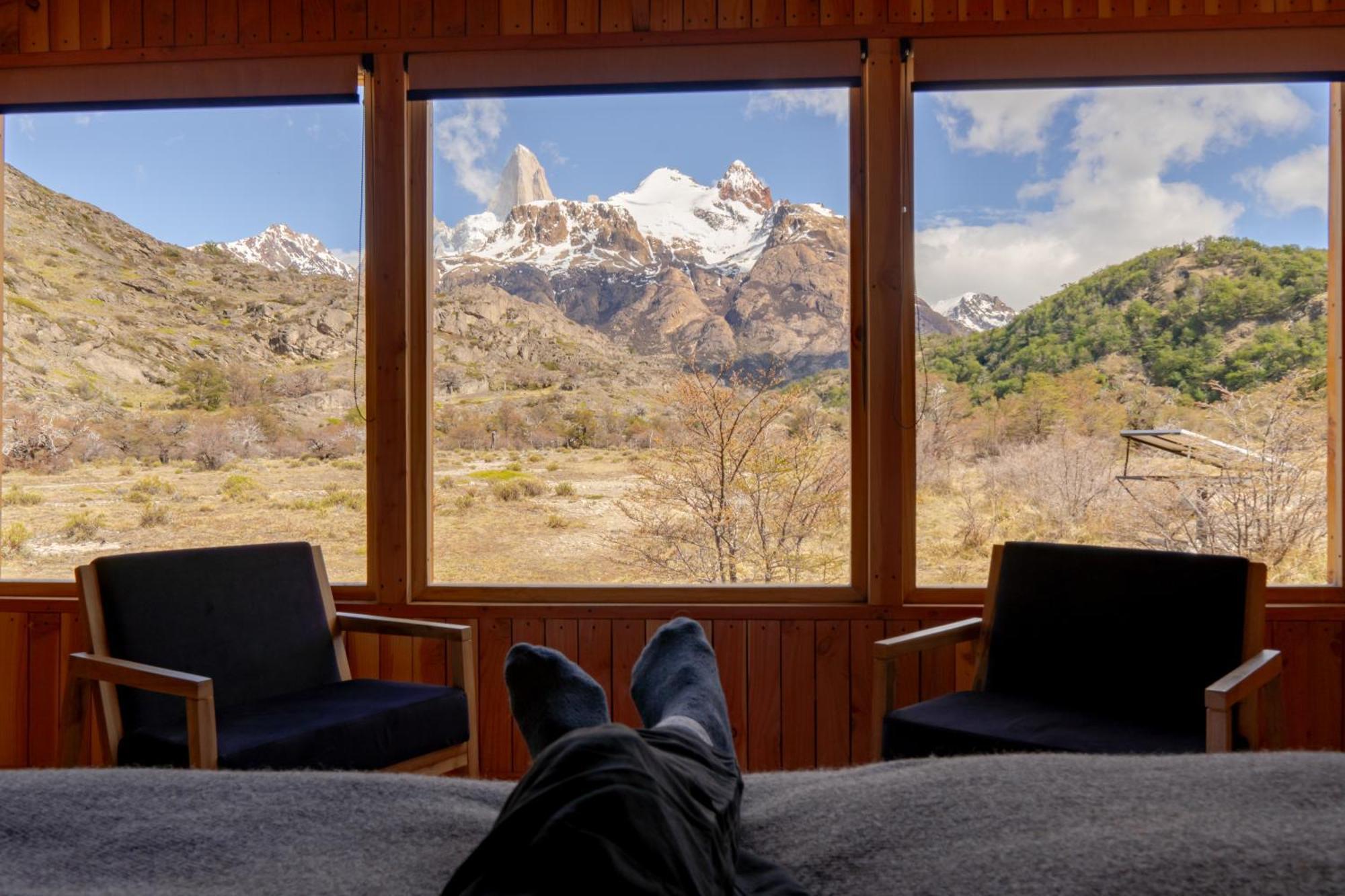 ホテル Patagonia Eco Domes エル・チャルテン エクステリア 写真